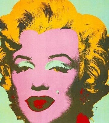 Andy Warhol (after) - Marilyn Monroe (green) XXL, Antiek en Kunst