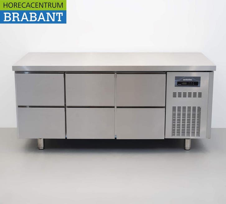Établi réfrigéré Coreco Premium en acier inoxydable 6, Articles professionnels, Horeca | Équipement de cuisine, Envoi