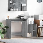 vidaXL Bureau met lade Grijs Sonoma 120,5 x 44 x 88,5 cm, Huis en Inrichting, Verzenden, Nieuw