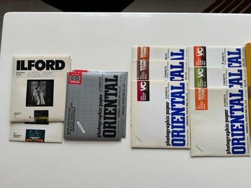 Kodak, Ilford, Seagull Photographic paper Fotopapier