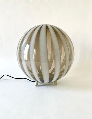 MIMU interior - Tafellamp - Trasparenze parelgrijs - stok