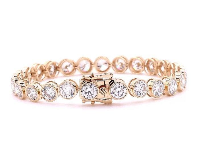 Zonder minimumprijs - Armband - 14 karaat Geel goud -, Handtassen en Accessoires, Armbanden