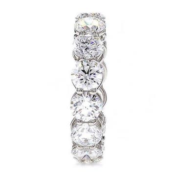Zonder minimumprijs - Ring Platina - 7.51ct. tw. Diamant, Nieuw