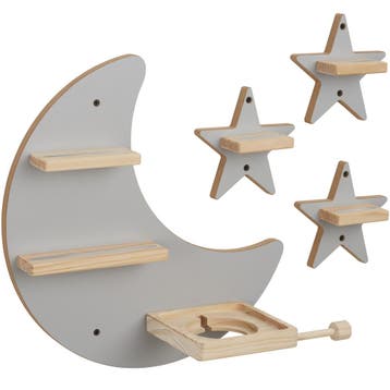 Wandrek MyLittleStory Star, voor maximaal 25 Tonies - grijs, Verzenden
