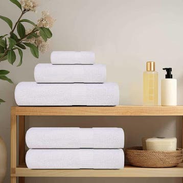 vidaXL Gastendoekjes FROGN 50 st 30x50 cm 360 g/m² wit, Verzenden