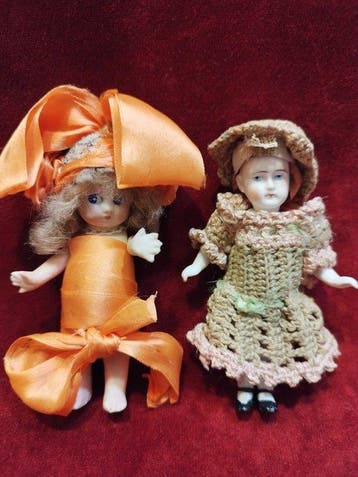 GERMAN GOOGLY - Poupée poupées mignonettes - 1900-1910 -