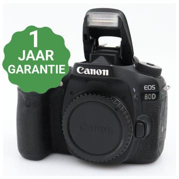 10% korting | Canon EOS 80D body | Tweedehands, Verzenden