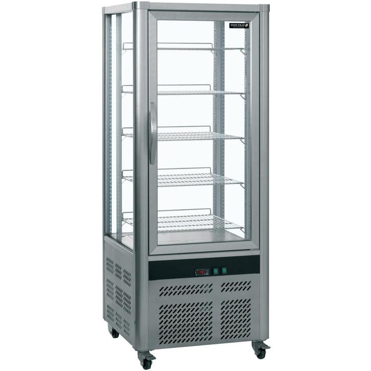 Koelvitrine | UPD | 468L | Aluminium/RVS | +2°C/+12°C |, Zakelijke goederen, Horeca | Keukenapparatuur, Nieuw in verpakking, Verzenden