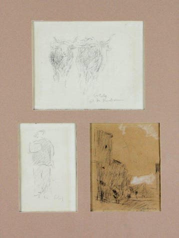 Albert Lebourg (1849-1928) - 3 études