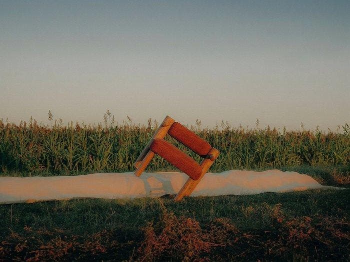 Marco Calhau - Chaise - Cerisier - Chaise Botero, Antiek en Kunst, Kunst | Designobjecten