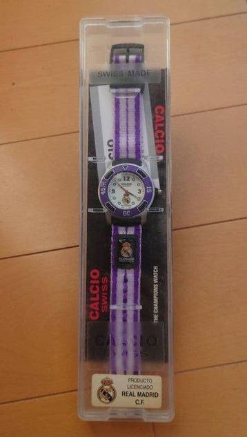 CALCIO SWISS Real Madrid Champions Horloge — Officieel, Nieuw