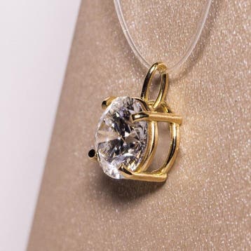Zonder minimumprijs - Hanger - 18 karaat Geel goud - 2.12ct.