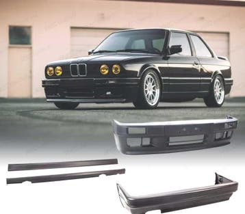 KIT CARROSSERIE COMPLET BMW E30 82-90 LOOK M TECH 2, Verzenden, Neuf