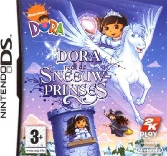 Dora Redt de Sneeuwprinses (Losse Cartridge) (DS Games), Games en Spelcomputers, Games | Nintendo DS, Zo goed als nieuw, Ophalen of Verzenden