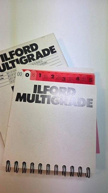 Ilford Multigrade - set of 12 filters Doka-apparatuur, Nieuw