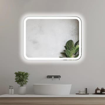 LED-Spiegel 60x80cm | 43% Retour Deal | Sla je slag, Verzenden, Overige typen, Nieuw, 50 tot 100 cm