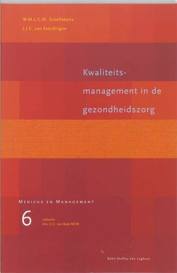 Kwaliteitsmanagement in de gezondheidszorg / Medicus &, Livres, Science, Verzenden, C.C. van Beek
