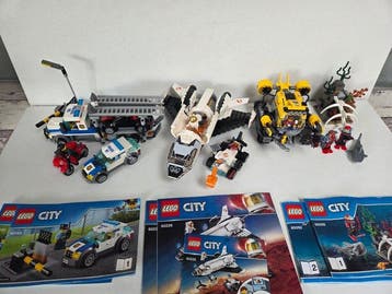 Lego Set - Ville - Diepzee Duikboot 60092 + 60226 Mars, Nieuw