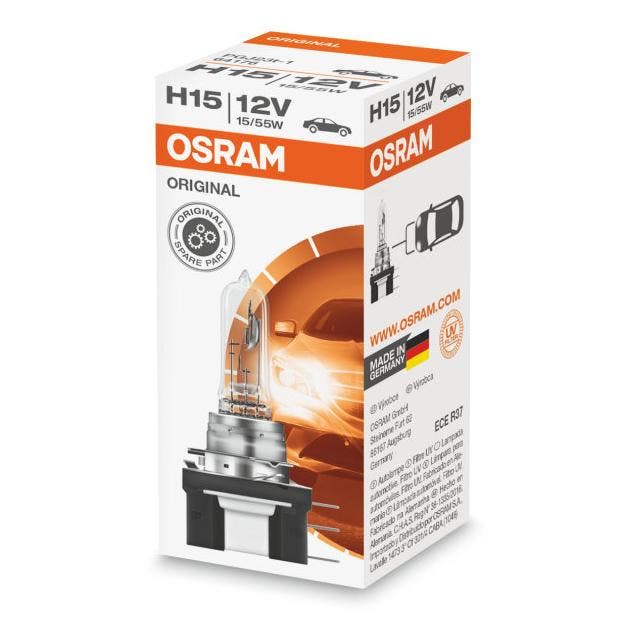 Osram H15 Halogeen Lamp 12V PGJ23t-1 Original Line, Autos : Pièces & Accessoires, Éclairage, Enlèvement ou Envoi