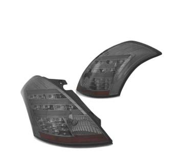Feux Arrière Pour Suzuki Swift 10-17 Led Bar Lti Noir Fumé, Verzenden