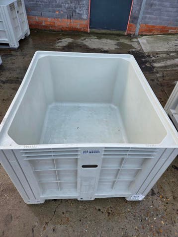 Paletboxen , Accubakken, Tonnen, Vaten, Jardin & Terrasse, Barils de pluie, Ophalen