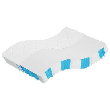 vidaXL Pocketveringmatras middelhard-hard 140x200 cm, Huis en Inrichting, Slaapkamer | Matrassen en Bedbodems, Verzenden, Nieuw