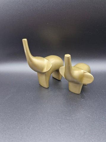 IKEA - sculptuur, Knastrigt - 10.5 cm - Aluminium - 2020