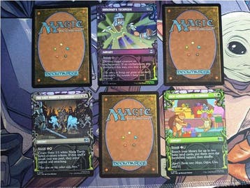 Wizards of The Coast - 1 Incompleet album - Magic: The