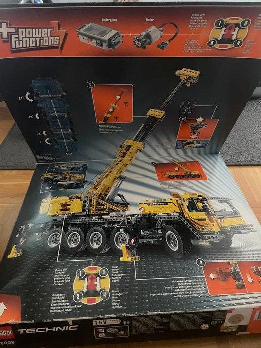 Lego Set - 42009 - Technic - Mobile Crane MK II, Kinderen en Baby's, Speelgoed | Duplo en Lego