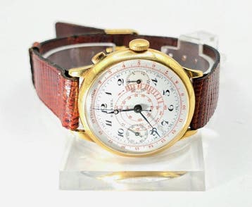 Daniel - 18K Chronograph Armabnduhr - Eindrücker /