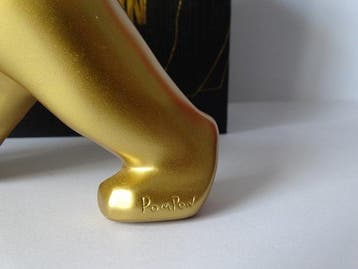 Richard Orlinski (1966) - Ours Pompon - Gold
