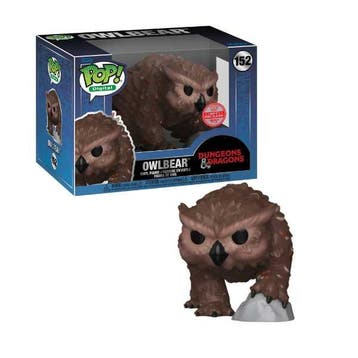 Funko Pop Digital: D&D: Owlbear 152 NFT Legendary, Verzenden