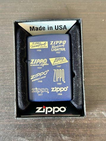 Zippo - F17- Zippo logo history - Zonder minimumprijs -