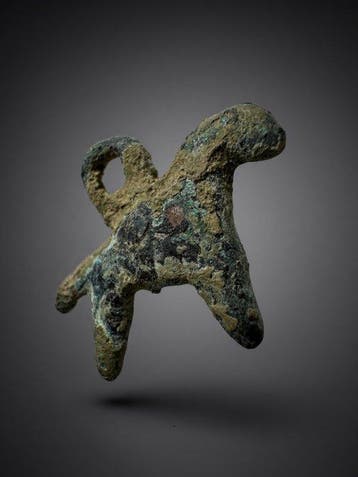 West-Aziatisch oude dierenamulet, zoomorfisch (Zonder