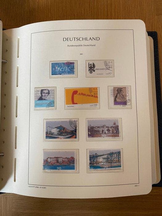 Duitsland 2001/2015 - Vuurtoren (Lighthouse) album, Postzegels en Munten, Postzegels | Europa | Duitsland