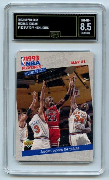 Upper Deck - Lot of 2 - 1993/1997 - GMA 9 - Michael Jordan -, Verzamelen, Nieuw