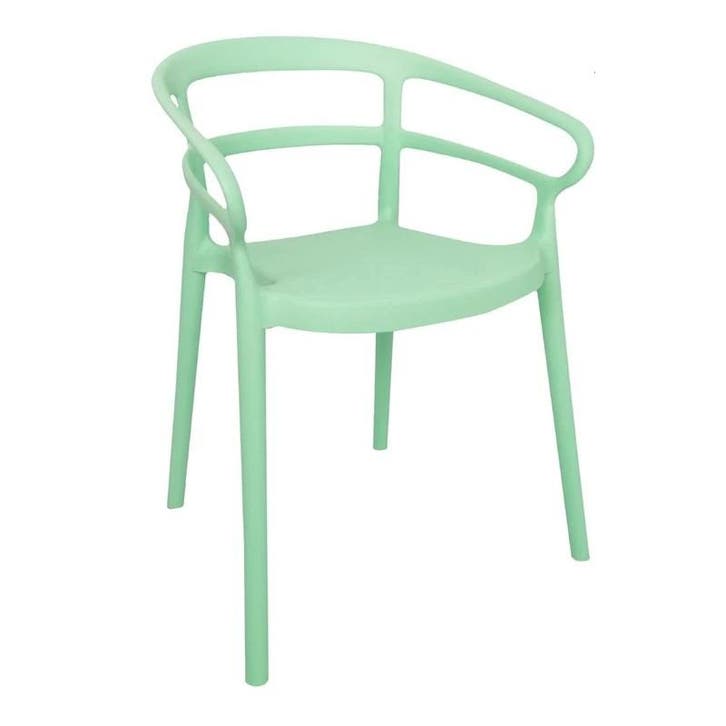 Stoelen | MATEO | Plastic | Mintgroen | In-/Outdoor |, Zakelijke goederen, Horeca | Keukenapparatuur, Nieuw in verpakking, Verzenden