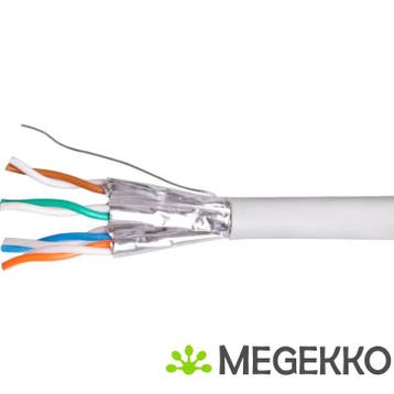Equip 404521 100m Cat6 U/UTP (UTP) Grijs netwerkkabel, Computers en Software, Verzenden, Nieuw