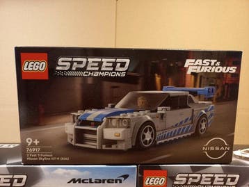 Lego Set - Speed Champions - 2 Fast 2 Furious Nissan Skyline, Nieuw