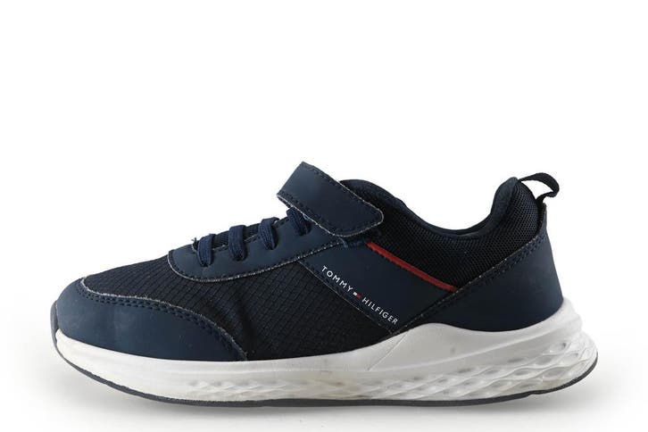 Tommy Hilfiger Sneakers Jongens in maat 34 Blauw, Kinderen en Baby's, Kinderkleding | Schoenen en Sokken, Jongen of Meisje, Zo goed als nieuw