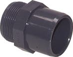 PVC punststuk lijm 50/40mm x G1-1/4 BU [2 Stuks], Verzenden, Nieuw