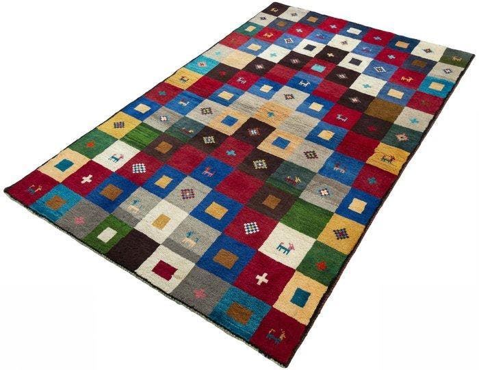 Handgeknoopt designer tapijt Gabbeh - Vloerkleed - 220 cm -, Huis en Inrichting, Stoffering | Tapijten en Vloerkleden