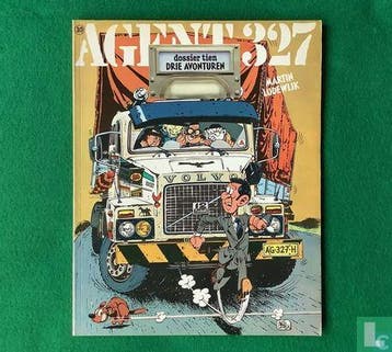 Agent 327 - Drie avonturen - Dossier tien - 1982, Boeken, Stripverhalen, Eén stripboek, Verzenden, Zo goed als nieuw, Lodewijk, Martin.