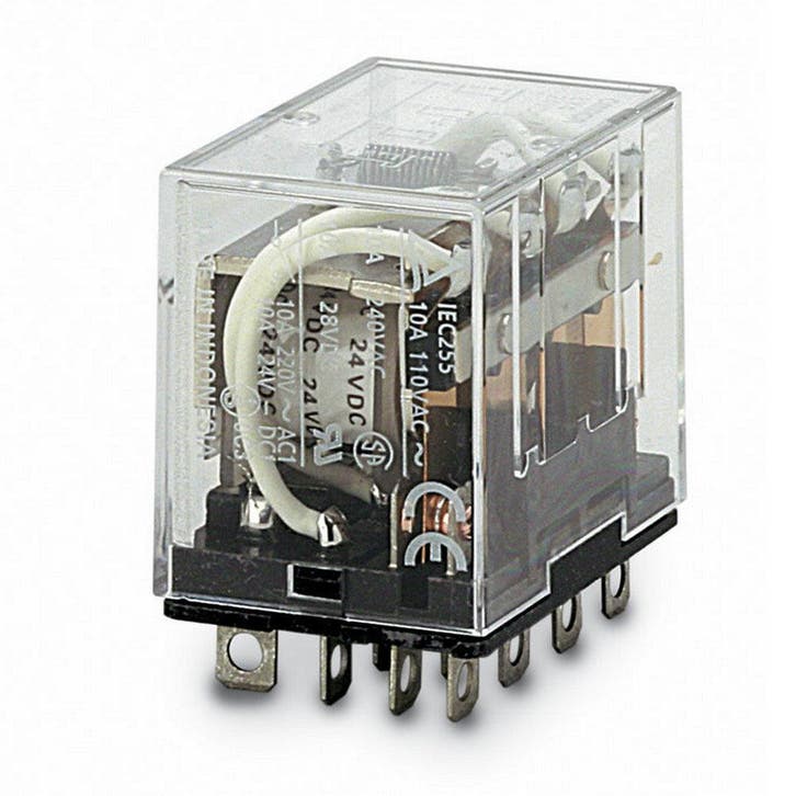 Omron Industriële RelaisS Hulprelais - LY4230AC, Doe-het-zelf en Bouw, Elektriciteit en Kabels, Verzenden