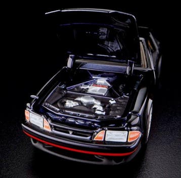 Hot Wheels 1:64 - Model sportwagen - RLC – ’93 Ford Cobra R, Nieuw