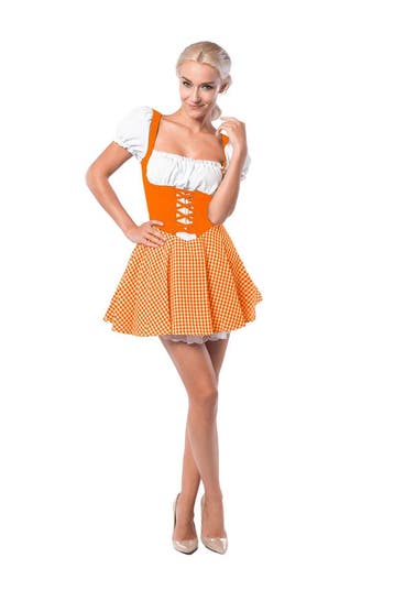Dirndl Eva Oranje, Verzenden