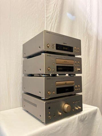 Denon - D-F07 Compact 4-Piece Modular Component Stereo, Nieuw