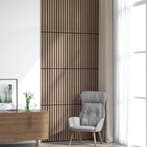 vidaXL Wandpanelen 8 pcs Bruin 60,5 x 60 cm, Doe-het-zelf en Bouw, Verzenden, Nieuw