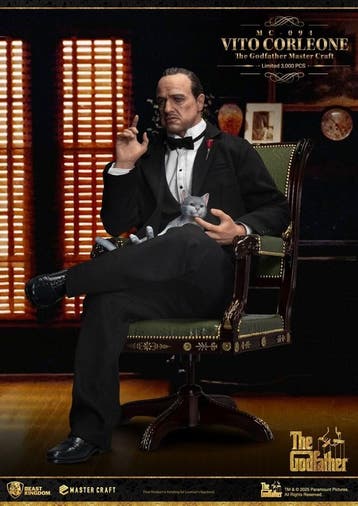 The Godfather Master Craft Statue Vito Corleone 31 cm, Verzamelen, Ophalen of Verzenden, Nieuw