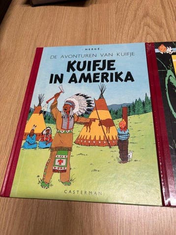 Kuifje - 3x Facsimile Hardcover boeken Kuifje in Amerika,, Boeken, Nieuw